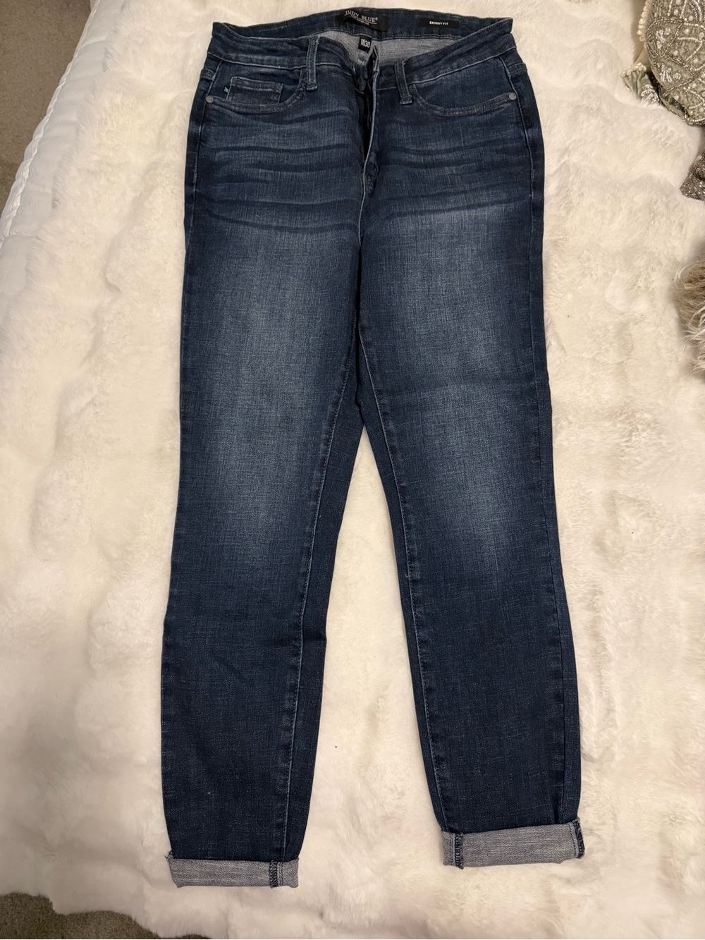 Judy Blue Dark Indigo Women’s Jeans - Classic Stretch Denim